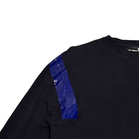 【USED】Fred Perry x Raf Simons 2018AW VINYL TAPE L/S T-SHIRT