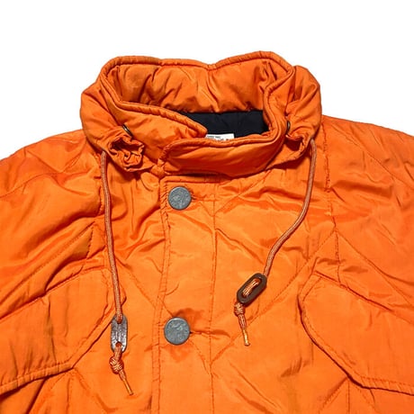 【USED】90'S ARMANI JEANS OVERSIZED QUILTED JACKET