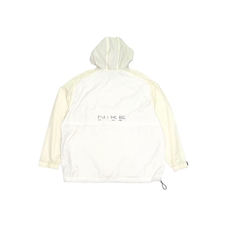 【USED】00'S NIKE HALF ZIP ANOLAK JACKET WHITE