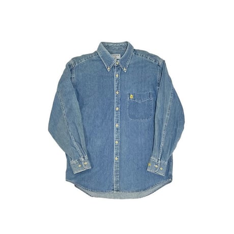 【USED】90'S TSUTAYA STAFF DENIM SHIRT