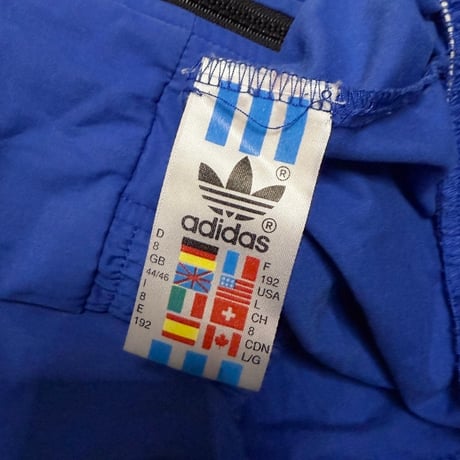 【USED】80's adidas ALL NATIONS JACKET