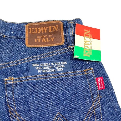 【DEAD STOCK】80'S-90'S EDWIN DENIM PANTS MADE IN ITALY