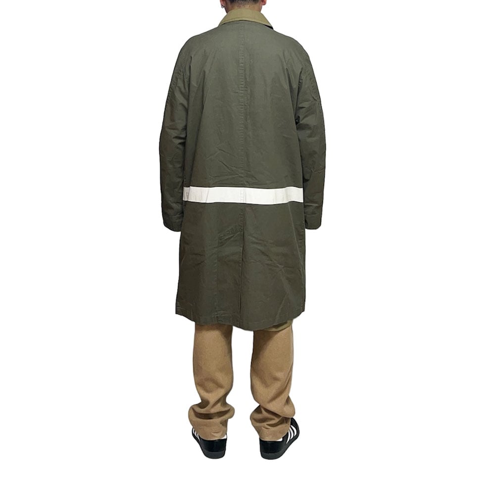 USED】HELMUT LANG 1999 LINE PAINT FIELD COAT KH USED】HELMUT LANG 1999 LINE PAINT FIELD COAT KH