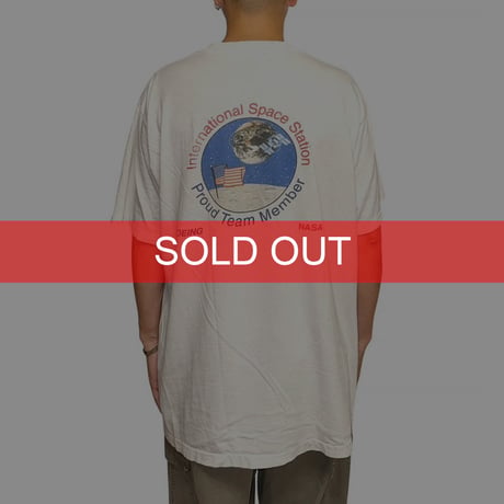 【USED】90's BOEING Huntsville × NASA T-SHIRT
