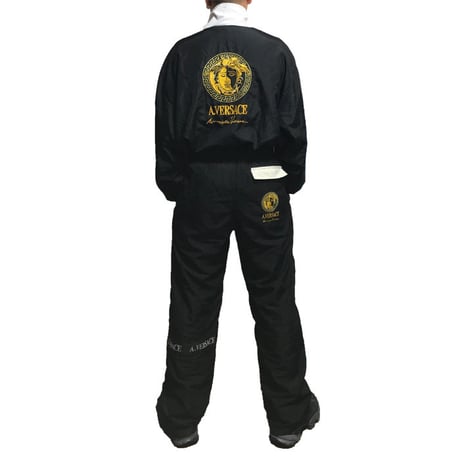 【USED】90'S A.VERSACE NYLON TRACK SUITS