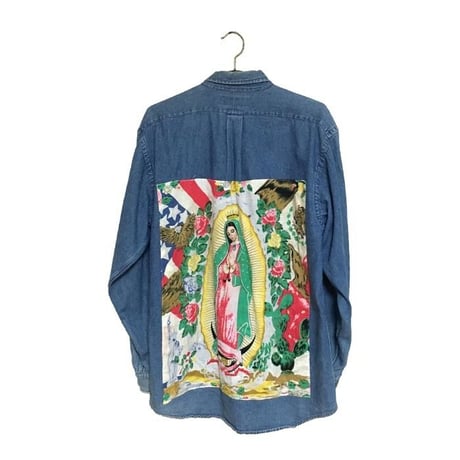 【USED】90'S RALPH LAUREN SHIRT "OUR LADY OF GUADALUPE"