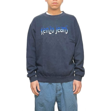 【USED】90'S KENZO JEANS TENSHO-TAI SWEATSHIRT
