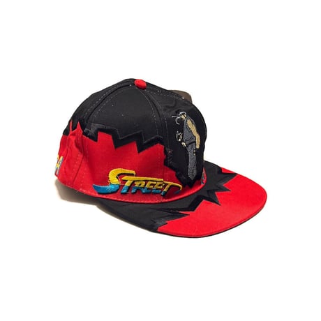 【DEAD STOCK】1996 VEGA × Street Fighter II “Ryu”② Snapback Cap Made for Italy