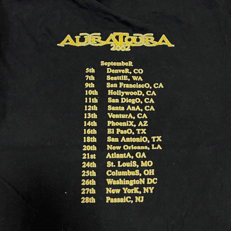USED】00s THE MISSION AurA TourA 2002 T-SHIRT | 
