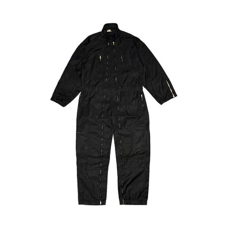 【USED】90's-00's Double-Line Zip Utility Jumpsuit German Made