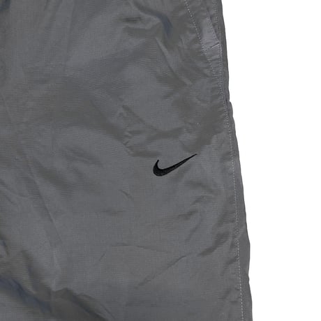 【USED】00's NIKE 3D KNEE POLY TRACK PANTS URBAN GRAY