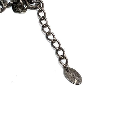 【USED】00'S LB-03 BRASS CHAIN NY NECKLACE