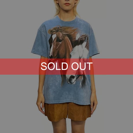 【USED】00'S THE MOUNTAIN HORSE T-SHIRT