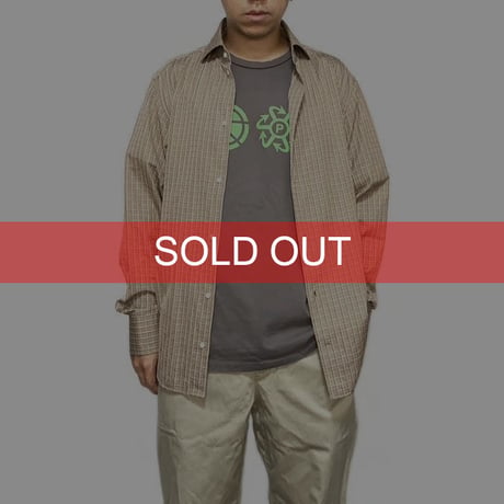 【USED】00'S VIVIENNE WESTWOOD MAN LATTICE CHECK SHIRT