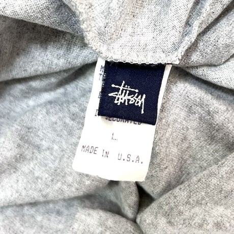 【USED】90'S STUSSY LAYERED L/S T-SHIRT