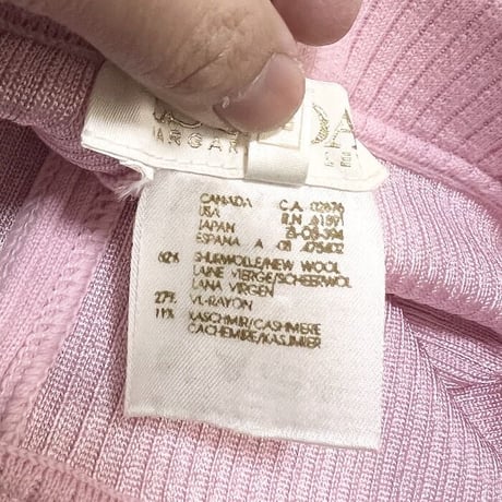 【USED】90'S-00'S  ESCADA MARGARETHA LEY KNIT STIRRUP PANTS
