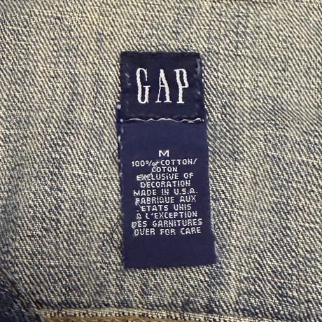 【USED】90's-00's GAP REMAKE DENIM JACKET