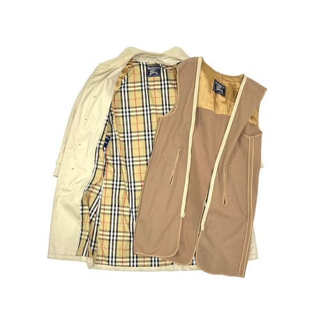 【USED】80'S BURBERRYS BALMACAAN COAT MADE IN ENGLAND