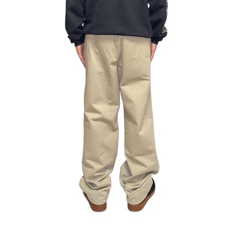 【USED】90's-00's Calvin Klein Khakis 2-Pleat Cotton Chino Pants Made in USA