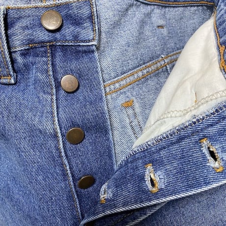 【USED】90'S  VOLCOM DENIM SHORTS MADE IN U.S.A.