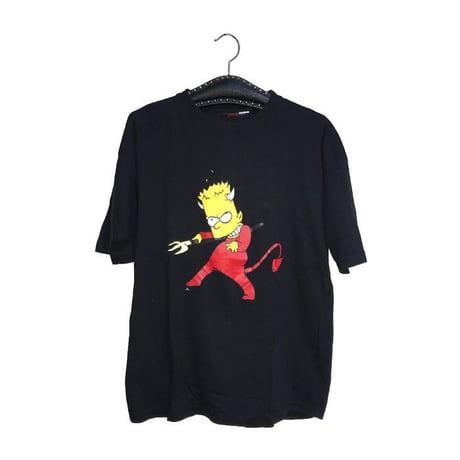 【USED】THE SIMPSONS "DEVIL BART" T-SHIRT