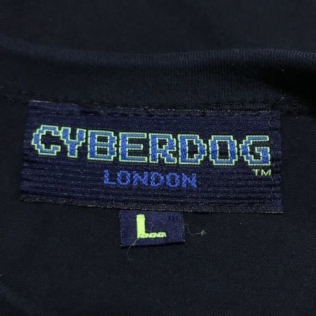 【USED】90'S  CYBERDOG LONDON T-SHIRT