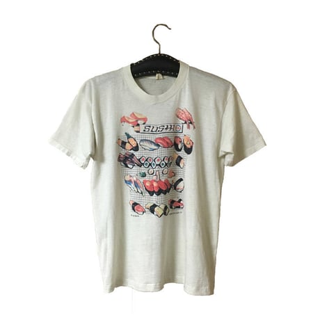 【USED】80'S VINTAGE SUSHI USA T-SHIRT