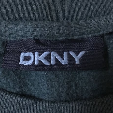 【USED】90'S DKNY LOGO SWEATSHIRT