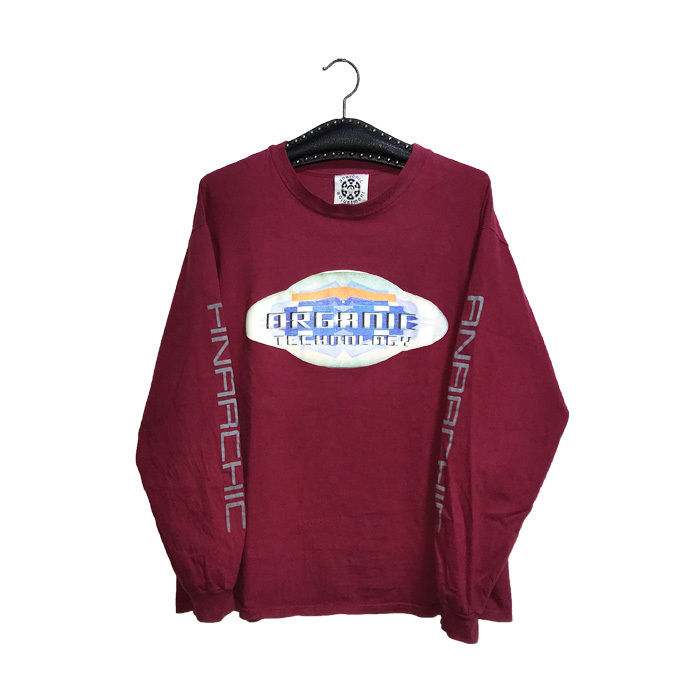 USED】90'S ANARCHIC ADJUSTMENT L/S T-SHIRT 