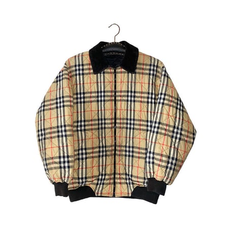 【USED】90'S BURBERRYS NOVA CHECK BLOUSON MADE IN ENGLAND