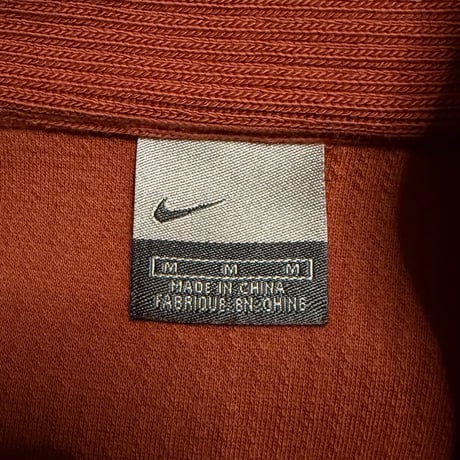 【USED】00's NIKE INT'L Rib Knit Full-Zip Jacket