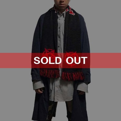 【USED】EXODUS HOOLIGANS KNIT SCARF