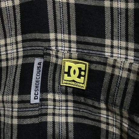 【USED】90'S DCSHOECOUSA OVERSIZED CHECK SHIRT