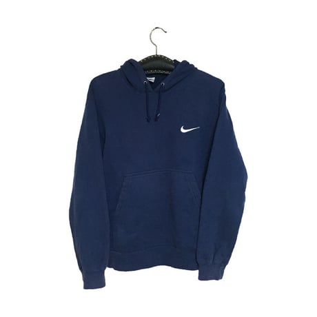 【USED】90'S NIKE SWOOSH EMBROIDERY HOODIE