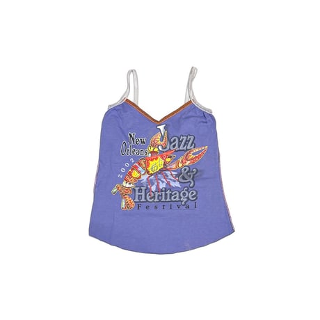【USED】Vintage New Orleans Jazz Fest Remake Camisole