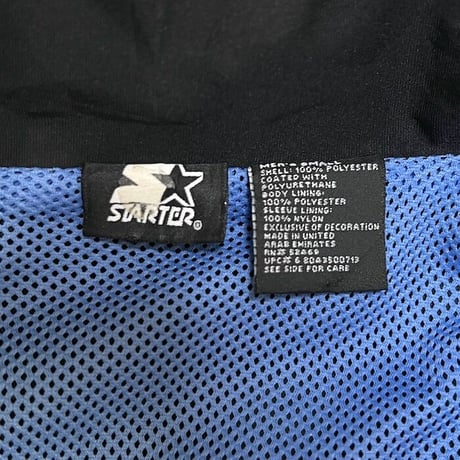 【USED】00'S STARTER TECHNO TRACK JACKET