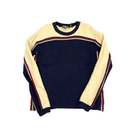 【USED】80'S-90'S BURTON LINE KNIT SWEATER