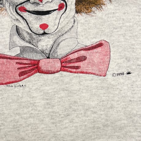 【USED】90's RICK EMBRY CLOWN SWEATSHIRT