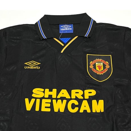 【DEAD STOCK】90'S UMBRO MANCHESTER UNITED 93/95 AWAY FOOTBALL SHIRT