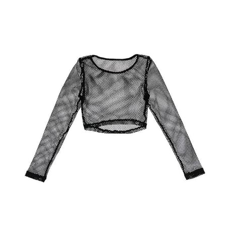 【USED】90'S-00'S SHORT LENGTH MESH TOP