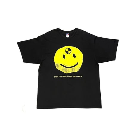 【USED】90's-00's FOR TESTING PURPOSES ONLY SMILY OVERSIZED T-SHIRT