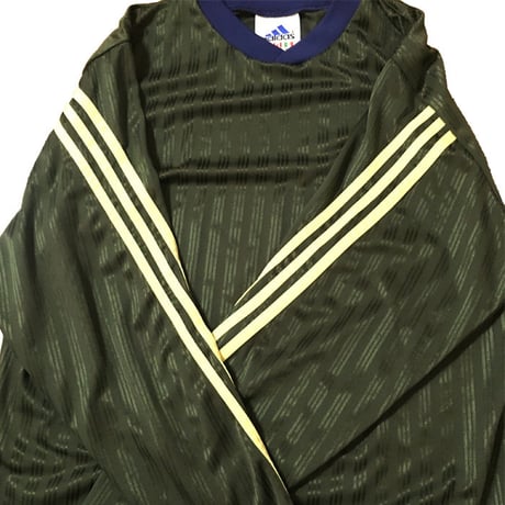 【USED】90'S ADIDAS L/S GAME SHIRT