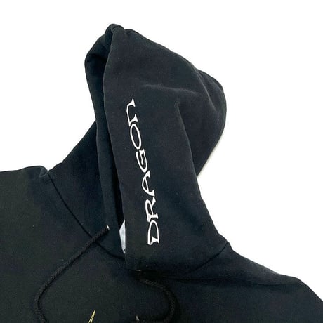 【USED】90'S DRAGON SUN LOGO HOODIE