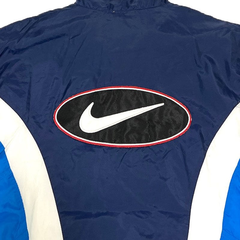 USED】90'S NIKE OVAL LOGO NYLON JACKET | KONBINI USED】90'S NIKE OVAL LOGO NYLON JACKET | KONBINI