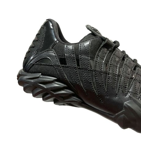 【DEAD STOCK】90'S W.&L.T. CYBER SNEAKERS BLACK