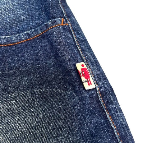 【USED】90'S-00'S JPG.JEAN'S WOOL SWITCHING DENIM PANTS