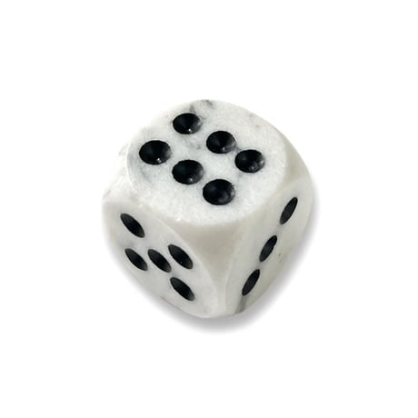 【USED】70'S BIG MARBLE DICE