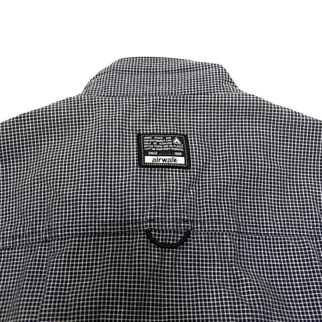 【USED】00's airwalk SQUARE LATTICE PATTERN LIGHT JACKET
