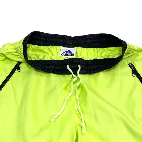 【USED】00'S ADIDAS NEON YELLOW EASY PANTS