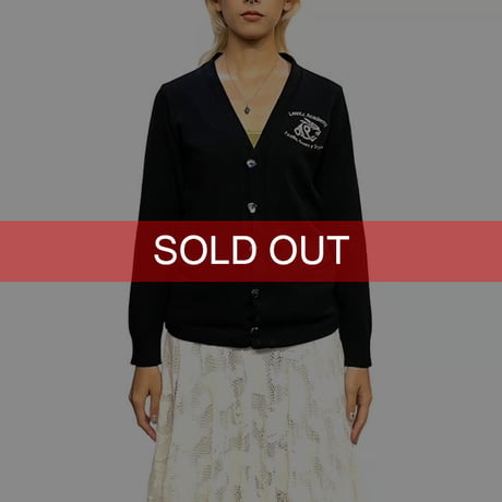 【USED】90'S-00'S Lennox Academy KNIT CARDIGAN